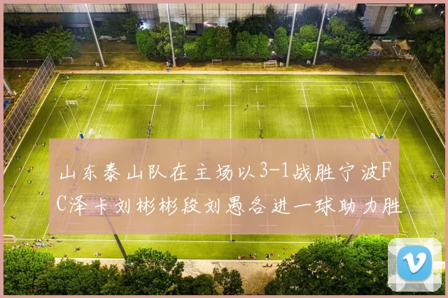山东泰山队在主场以3-1战胜宁波FC泽卡刘彬彬段刘愚各进一球助力胜利